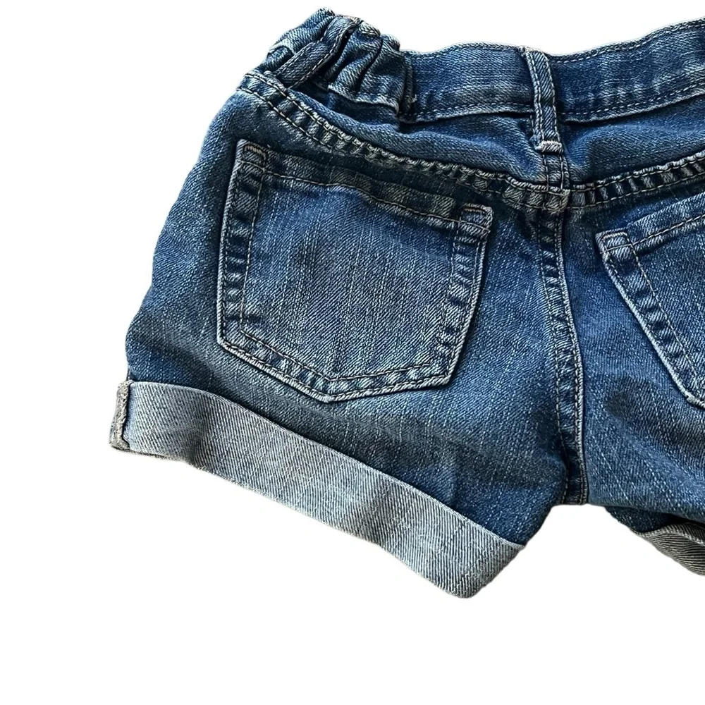 The Children’s Place | Cuffed jeans shorts adjustable waist girl’s size…